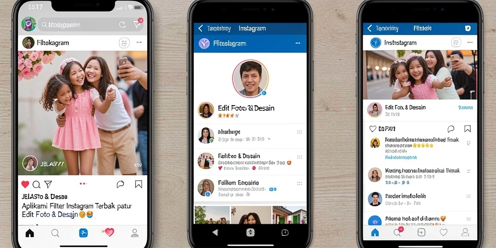 Antarmuka aplikasi JELAS777 menampilkan banyak pilihan filter menarik.