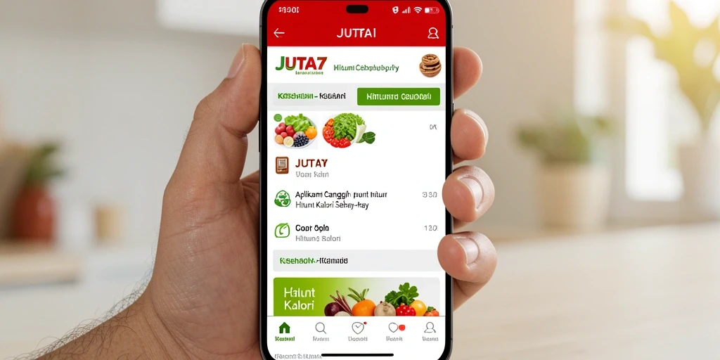 Screenshot JUTA7 menampilkan antarmuka pengguna yang informatif dan mudah digunakan.